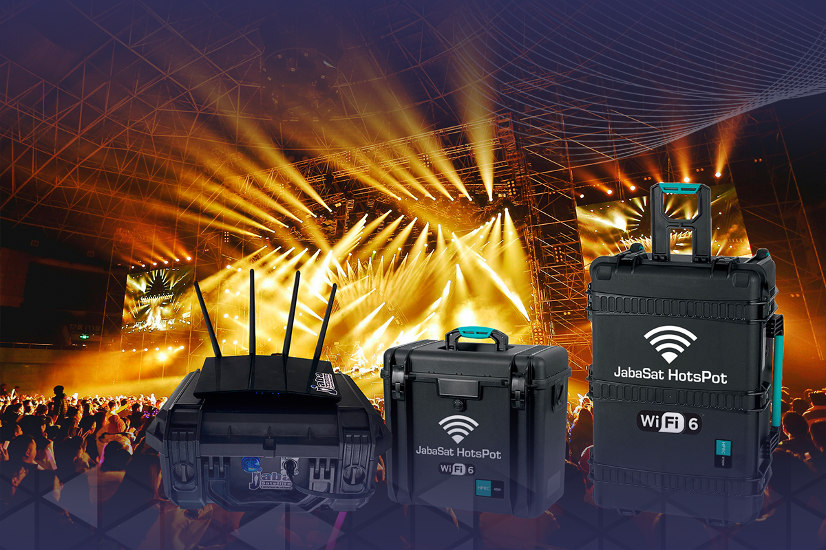 JabaSat HotSpot WiFi en Eventos Públicos